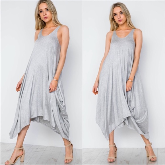Dresses & Skirts - Asymmetrical Hem Dress